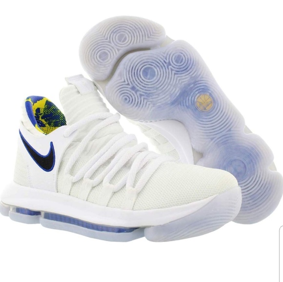 kd 10 warriors home